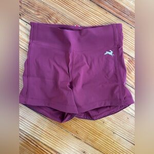 Tracksmith Maroon Athletic Shorts